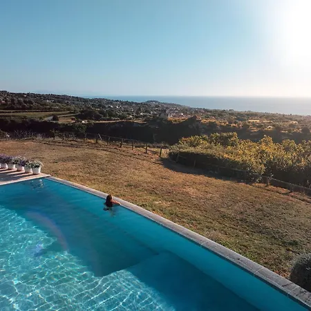 Сasa de vacaciones Capovillas - Nonna Lina - Charming House With Amazing Seaview And Private Pool