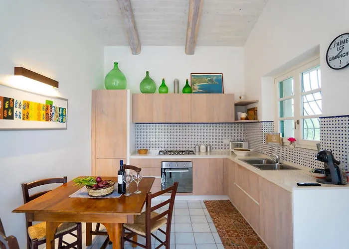 度假居 Casetta Nonna Lina - Charming House With Amazing Seaview And Private Pool 里卡迪